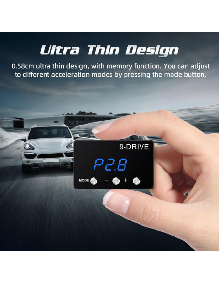 Controlador de Acelerador Electrónico MAIMEIMI 9 Modos para Dodge Jeep Controlador de Acelerador Electrónico MAIMEIMI 9 Modos para Dodge Jeep