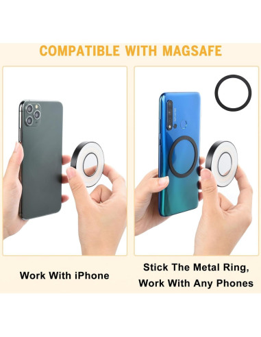 Anillo de Luz LED UTEBIT para Grabación de Video y Selfies