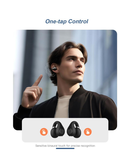 Auriculares Inalámbricos Jzones CT Bluetooth 5.4 Impermeables Auriculares Inalámbricos Jzones CT Bluetooth 5.4 Impermeables
