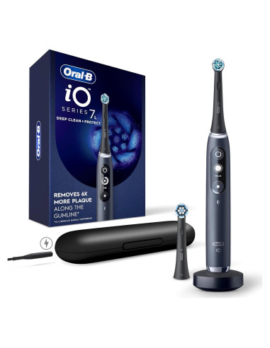 Cepillo de dientes eléctrico Oral-B iO Deep Clean + Protect, negro