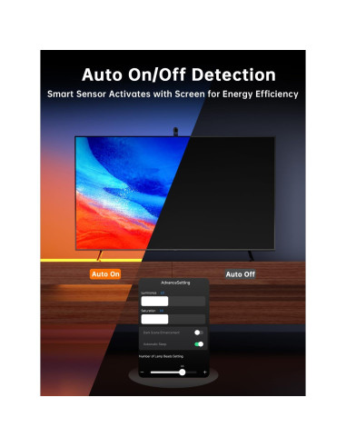 Luces LED de Retroiluminación FFJ L01 Pro 3.5m Multicolor