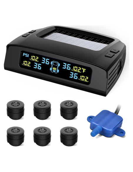 Monitoreo de Presión de Neumáticos Tymate M7-3, 6 Sensores Monitoreo de Presión de Neumáticos Tymate M7-3, 6 Sensores
