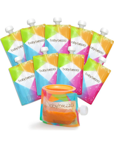Bolsas Reutilizables para Alimentos Baby Brezza - 10 Unidades 198g