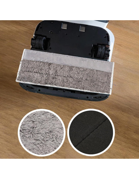 Paquete de 6 almohadillas de limpieza seca Badong para iRobot Braava Jet M6 Paquete de 6 almohadillas de limpieza seca Badong para iRobot Braava Jet M6