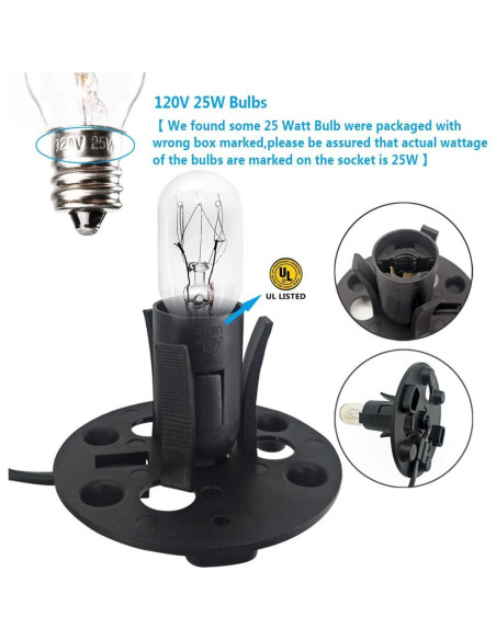 Cable de Lámpara de Sal del Himalaya Smart Eagle 1.83 m con Regulador Cable de Lámpara de Sal del Himalaya Smart Eagle 1.83 m con Regulador