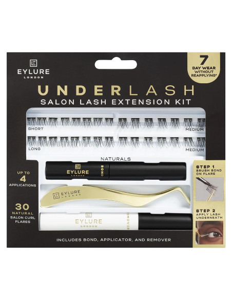 Kit de Extensión de Pestañas Eylure Naturals 30 Destellos Kit de Extensión de Pestañas Eylure Naturals 30 Destellos