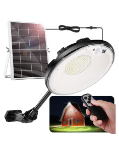 Ropelux Luz Solar 3500LM con Sensor y Control Remoto
