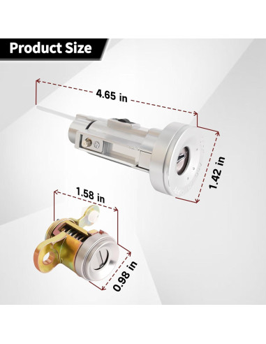 Interruptor de Encendido y Cerraduras RydSuns para Toyota 1991-1998