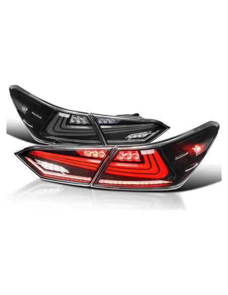 Luces Traseras LED Secuenciales SPEC-D Tuning para Toyota Camry 2018-2022 Luces Traseras LED Secuenciales SPEC-D Tuning para Toyota Camry 2018-2022