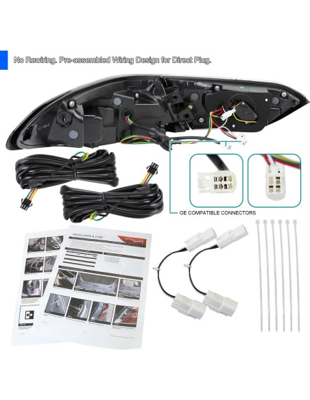 Luces Traseras LED Secuenciales SPEC-D Tuning para Toyota Camry 2018-2022 Luces Traseras LED Secuenciales SPEC-D Tuning para Toyota Camry 2018-2022