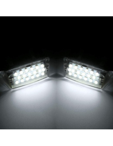 Gempro Luz de Placa de Licencia LED para Toyota Camry Yaris
