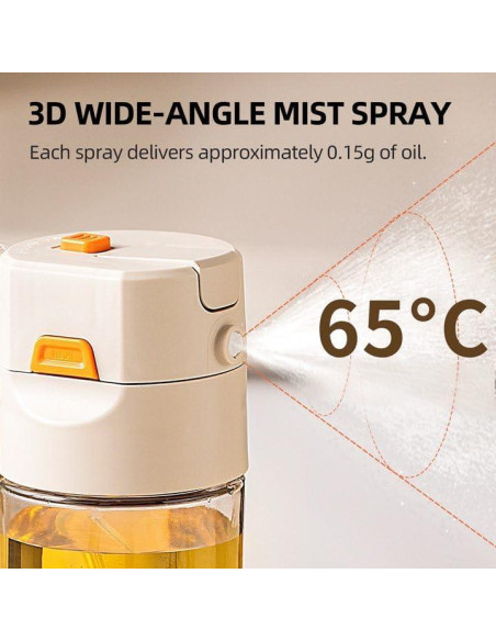 Pulverizador de Aceite MDZF SWEET HOME 600ml Gris Panda Pulverizador de Aceite MDZF SWEET HOME 600ml Gris Panda