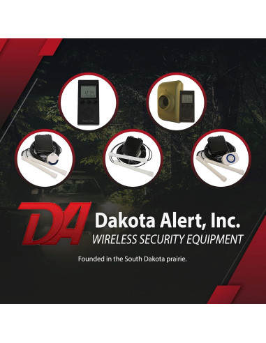 Detector de Movimiento Inalámbrico Dakota Alert MTPR-4000