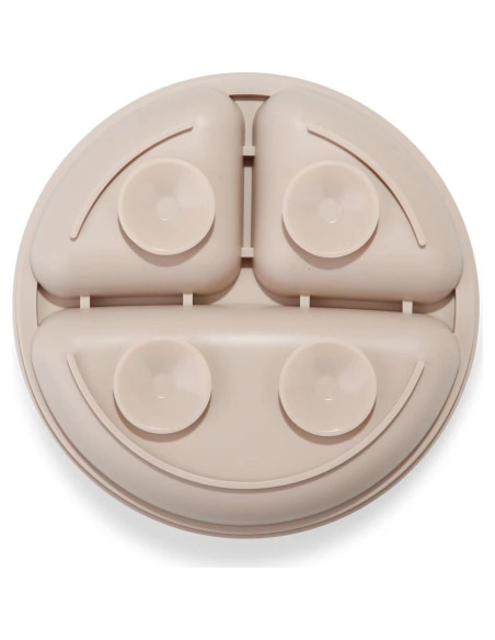 Platos de Silicona Divididos PandaEar para Niños - 3 Unidades Platos de Silicona Divididos PandaEar para Niños - 3 Unidades