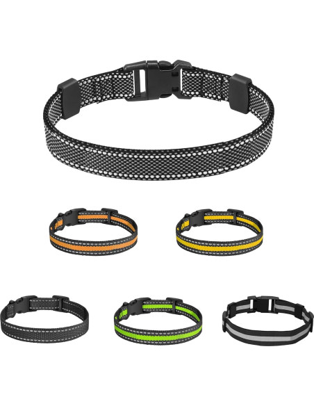 Correa Reflectante Ajustable Aikko para Collar de Entrenamiento Correa Reflectante Ajustable Aikko para Collar de Entrenamiento