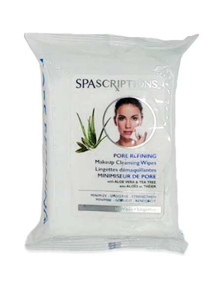 Toallitas Limpiadoras Spascriptions 4 en 1 Hidratantes 120 Ct Toallitas Limpiadoras Spascriptions 4 en 1 Hidratantes 120 Ct