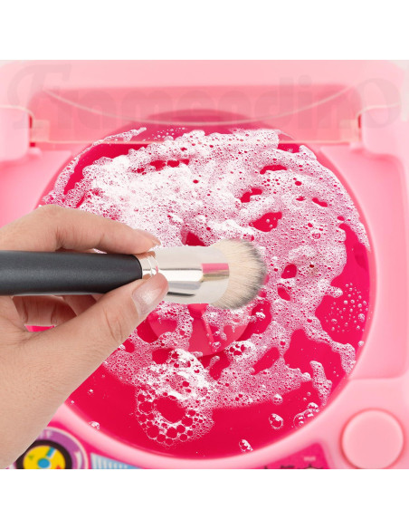 Máquina Lavadora de Esponjas de Maquillaje Framendino Rosa Máquina Lavadora de Esponjas de Maquillaje Framendino Rosa