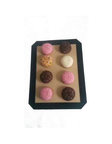 Mats de Hornear de Silicona Antiadherente BOGZON - 2 Piezas 29.2x21.6 cm