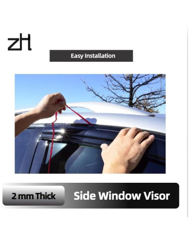 Juego de Visores de Ventana ZH para Toyota Corolla 2014-2018