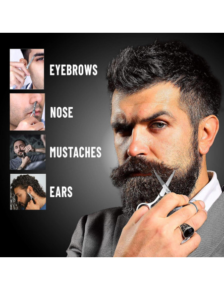 Kit de Aseo para Barba GROW ALPHA BEARD con Cepillo y Peine Kit de Aseo para Barba GROW ALPHA BEARD con Cepillo y Peine