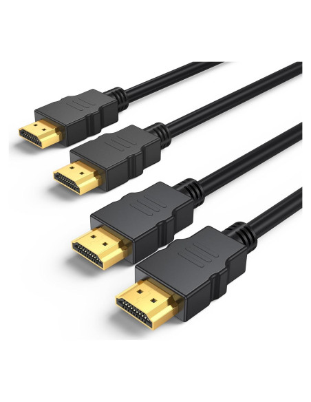 Cable HDMI 4K 1.83M DoroJepi 2-Pack Alta Velocidad Cable HDMI 4K 1.83M DoroJepi 2-Pack Alta Velocidad