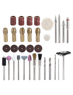 Kit de Mini Herramienta Rotativa Inalámbrica BORDSTRACT 34 Piezas