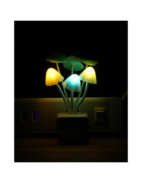 Luz Nocturna LED Cambiante de Color Rienar - 0.5W, 3 Colores Luz Nocturna LED Cambiante de Color Rienar - 0.5W, 3 Colores