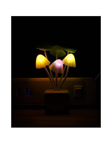 Luz Nocturna LED Cambiante de Color Rienar - 0.5W, 3 Colores