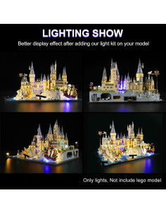 Kit de Luz LED para Castillo Hogwarts Harry Potter 76419 2