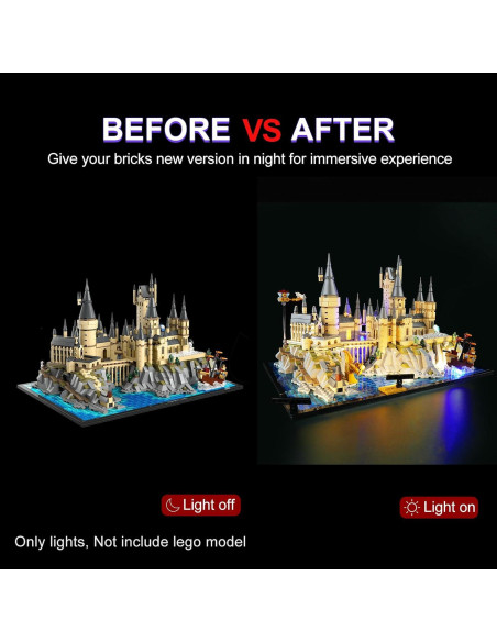 Kit de Luz LED para Castillo Hogwarts Harry Potter 76419 Kit de Luz LED para Castillo Hogwarts Harry Potter 76419
