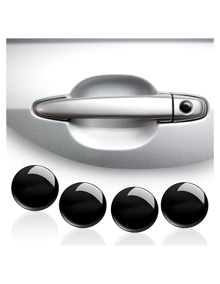 Cubierta de Agujero de Llave de Coche SOMUCH Negra - 4 PCS Cubierta de Agujero de Llave de Coche SOMUCH Negra - 4 PCS