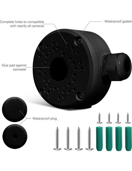 Caja de Conexión Universal OOSSXX para Cámara de Seguridad IP66 Caja de Conexión Universal OOSSXX para Cámara de Seguridad IP66