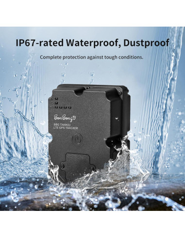 Rastreador GPS Magnético Benbengo Tank - Impermeable, 7 Meses Batería