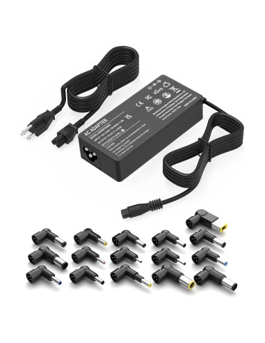 Cargador Universal de Laptop 90W SZGUDULO con 16 Puntas