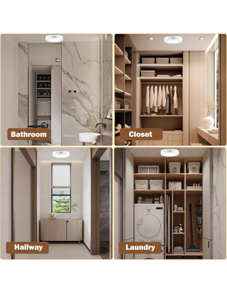 Luz de Techo LED LIT-PaTH 15.5cm con Sensor de Movimiento Luz de Techo LED LIT-PaTH 15.5cm con Sensor de Movimiento