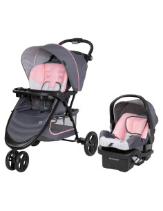 Sistema de Viaje Baby Trend EZ Ride con Asiento EZ-Lift Rosa