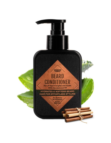 Acondicionador de Barba WONDER FAMILY Sándalo 150 ml Suavizante