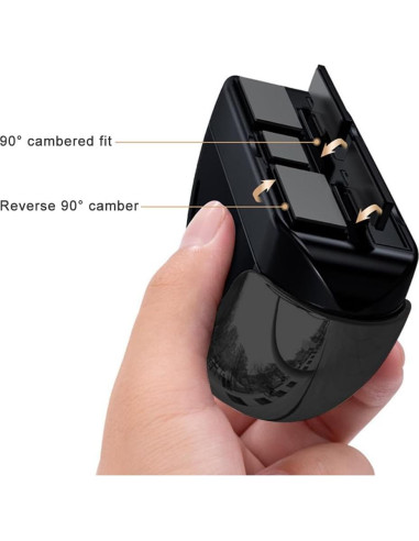Cenicero de coche portátil Homfanseec con tapa - Negro