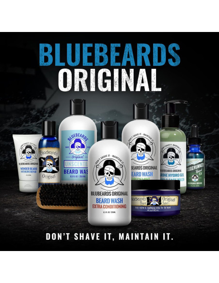 Lavado de Barba Menta Fresca Bluebeards 240 g - Suavizante Lavado de Barba Menta Fresca Bluebeards 240 g - Suavizante