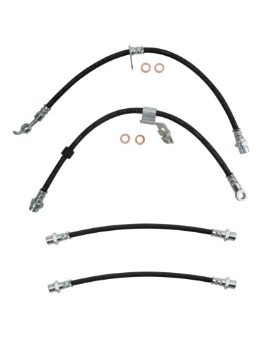 Juego de Mangueras de Freno TRQ BLA63943 para Toyota RAV4 1996-2003