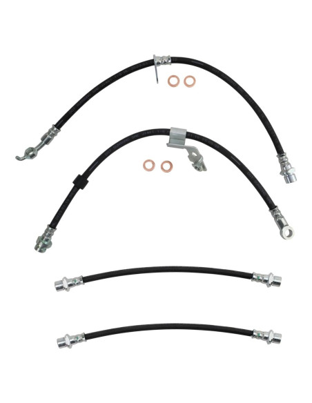 Juego de Mangueras de Freno TRQ BLA63943 para Toyota RAV4 1996-2003 Juego de Mangueras de Freno TRQ BLA63943 para Toyota RAV4 1996-2003