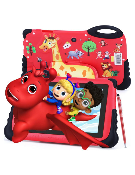 Tableta para Niños C idea CM93 Rojo 7" Android 13 4GB 32GB Tableta para Niños C idea CM93 Rojo 7" Android 13 4GB 32GB