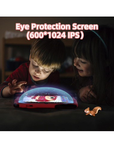 Tableta para Niños C idea CM93 Rojo 7" Android 13 4GB 32GB