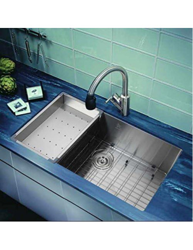 Colador de Acero Inoxidable Starstar 44.5 cm para Cocina