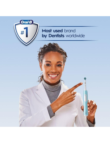 Cepillo de dientes eléctrico Oral-B Pro 1000 CrossAction Verde Cepillo de dientes eléctrico Oral-B Pro 1000 CrossAction Verde