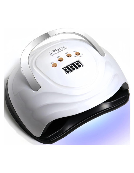 Lámpara de Uñas LED UV DMJWAN 380W con 81 Perlas y 4 Temporizadores Lámpara de Uñas LED UV DMJWAN 380W con 81 Perlas y 4 Temporizadores