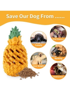 Juguete de Masticar para Perros Grandes LPHSNR Piña 16cm 2