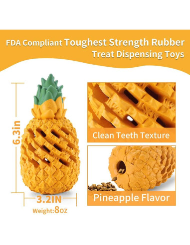 Juguete de Masticar para Perros Grandes LPHSNR Piña 16cm