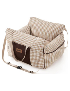 Asiento de Coche para Perros ZOMISIA Houndstooth 58x55cm