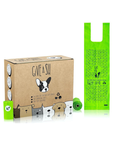 Bolsas de Poop Compostables G.A.S 240 Unidades 100% Ecológicas